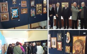 Arta plastică medieşeană prezentă la salonul expoziţional al Uniunii Artiştilor Plastici de la Sibiu