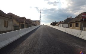 A început turnarea asfaltului pe viaductul Mihai Kogălniceanu – Calea Șurii Mici