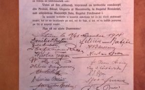 Adeziunile localităţilor judeţului pentru Marea Unire, prezentate la Biblioteca ASTRA