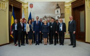 Vizita la Primăria Sibiu a unei delegații din partea SME Europe și a unor membri din Parlamentul European
