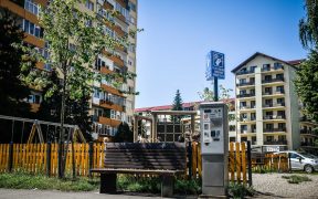 Încă cinci automate de parcare au fost instalate în Sibiu
