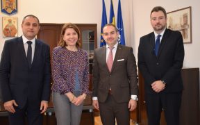Subprefectul Horațiu Marin a primit vizita Ambasadorului Franței