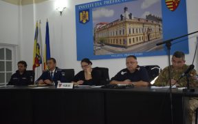 Județul Sibiu sub cod PORTOCALIU de inundații