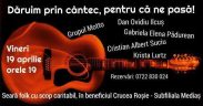 Concert caritabil, în beneficiul Crucea Roșie