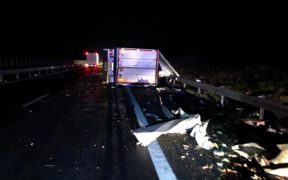Grav accident pe A1. Șoferul unui tir a decedat