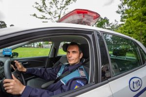 Poliţistul alergător: spaima hoţilor