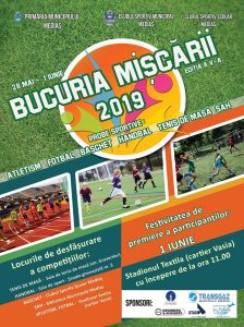 Trei zile de distracție la Festivalul Sportului Medieșean „Bucuria Mișcării”