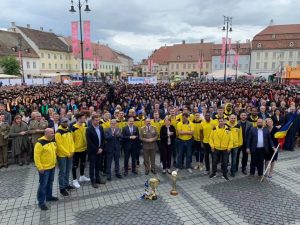 Gaudeamus la ULBS cu baschetbaliştii la înaintare