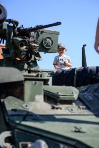 Expoziţie de tehnică militară la AFT Sibiu