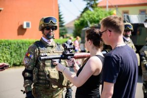 Expoziţie de tehnică militară la AFT Sibiu