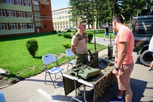 Expoziţie de tehnică militară la AFT Sibiu