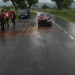 Doi copii și mama lor au ajuns de urgență la spital din cauza unui accident auto