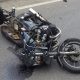I-a plăcut viteza dar s-a răsturnat cu motocicleta între Slimnic și Ruși