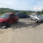 FOTO: A pătruns în intersecție fără să acorde prioritate și a provocat un accident