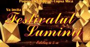 Vineri: Festivalul luminii la Copșa Mică | Vezi programul!