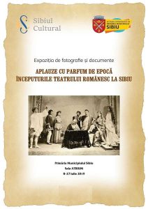 Începuturile teatrului românesc într-o expoziție la Primăria Sibiu