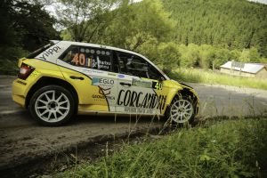 Sebastian Barbu și Bogdan Iancu au fost la 4,4 secunde de un loc pe podium la Raliul Harghitei