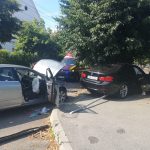 Coliziune între două autoturisme pe strada Jina din Sibiu