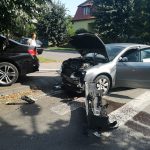 Coliziune între două autoturisme pe strada Jina din Sibiu