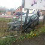Un cal care păștea liniștit într-o grădină a fost lovit de către o mașină care a derapat