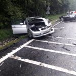 VIDEO-FOTO: ACCIDENT GRAV - BMW rupt în două de alt BMW