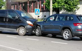 Galerie Foto: Accident la Copșa Mică, trei persoane implicate