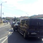 Galerie Foto: Accident la Copșa Mică, trei persoane implicate