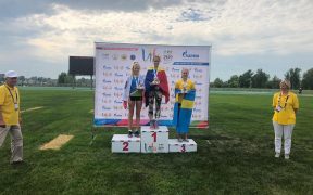 FOTO: Medalie de aur pentru o sportivă din Mediaș