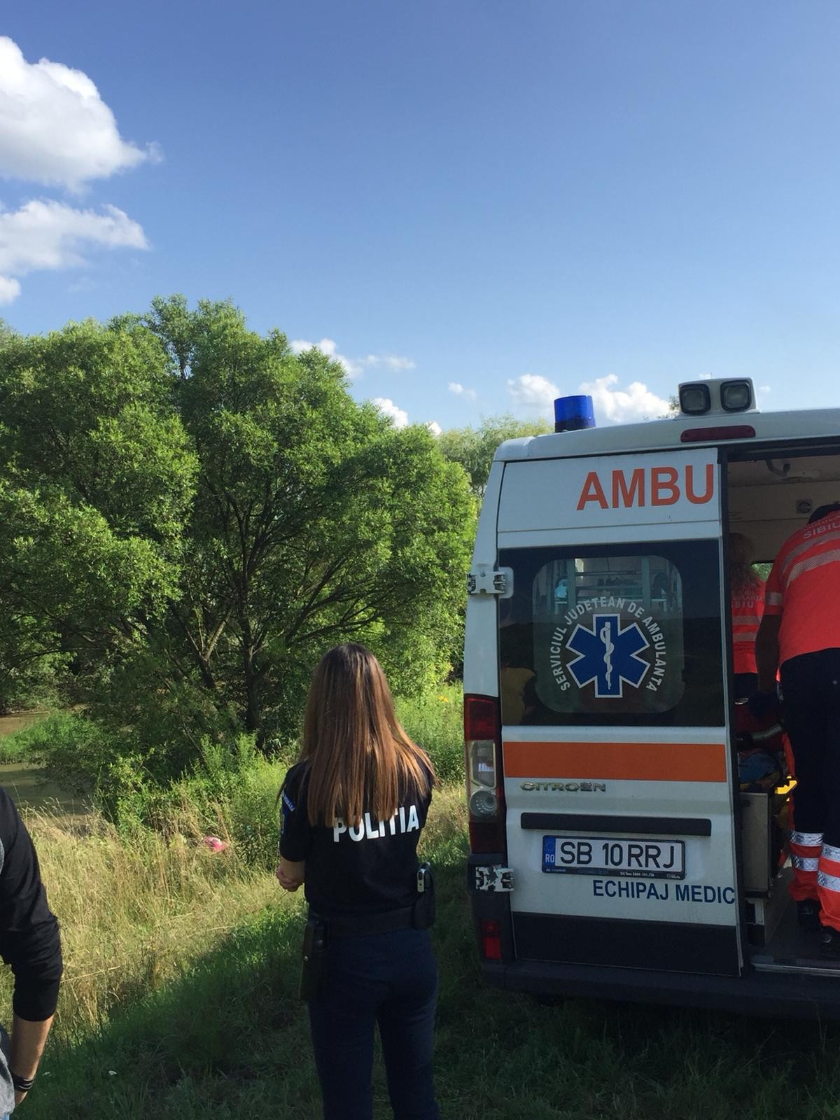 Fetița găsită înecată în Târnavă a fost declarată decedată