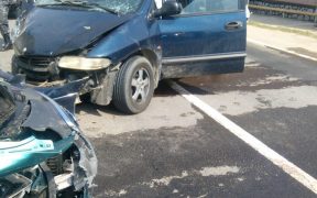 FOTO: Accident cu mai mulți răniți la Slimnic