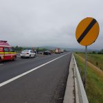 Accident pe autostrada A1 între un autoturism și un autocamion