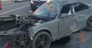 ACCIDENT GRAV: Persoană încarcerată într-un accident pe strada Bâlea