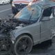 ACCIDENT GRAV: Persoană încarcerată într-un accident pe strada Bâlea
