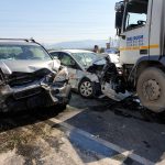 Accident rutier cu patru victime la intrarea pe autostrada A1