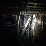 Noapte albă pentru pompierii sibieni - 20 de găini și 4 rațe salvate
