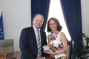 Ambasadorul Canadei în vizită la Sibiu