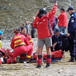 FOTO: Turist în stare gravă după ce a căzut în apropierea vârfului Lăițel