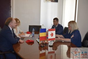 Ambasadorul Canadei în vizită la Sibiu