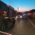 Incendiu la o anexă cu lemne pe strada Pinului din Sibiu