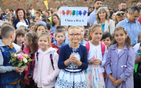 VIDEO: Colegiul Goga în centrul atenţiei la început de an şcolar