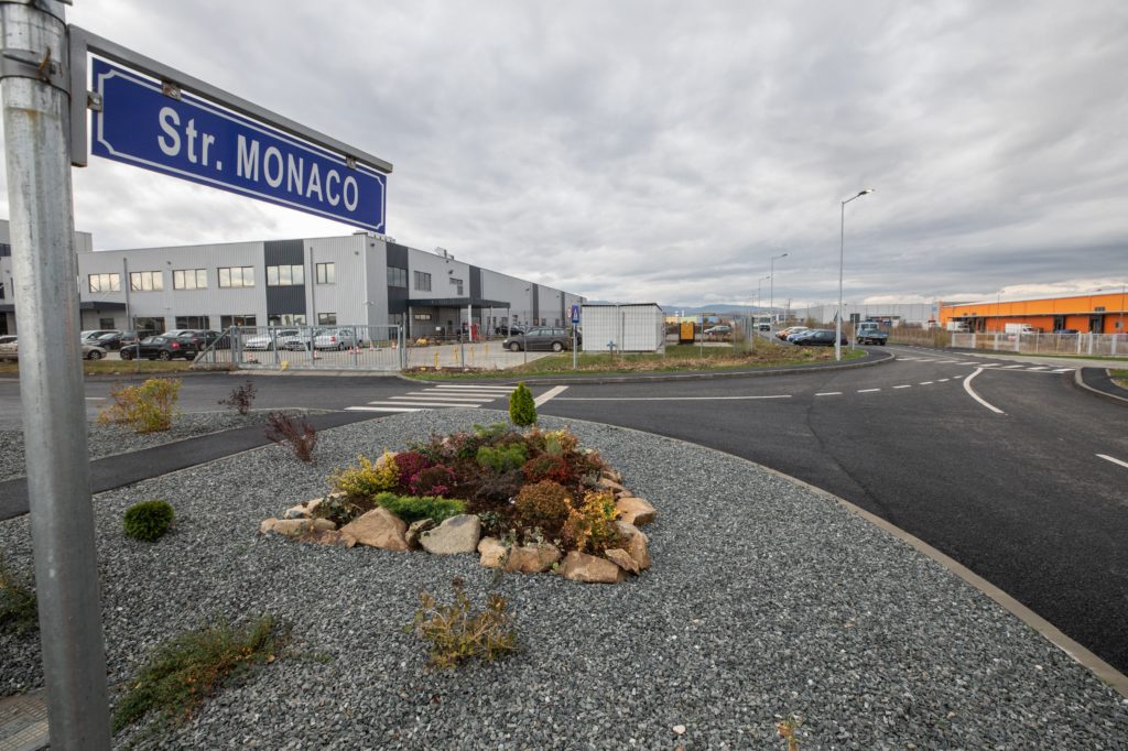 Strada Monaco din zona industrială vest a fost modernizată