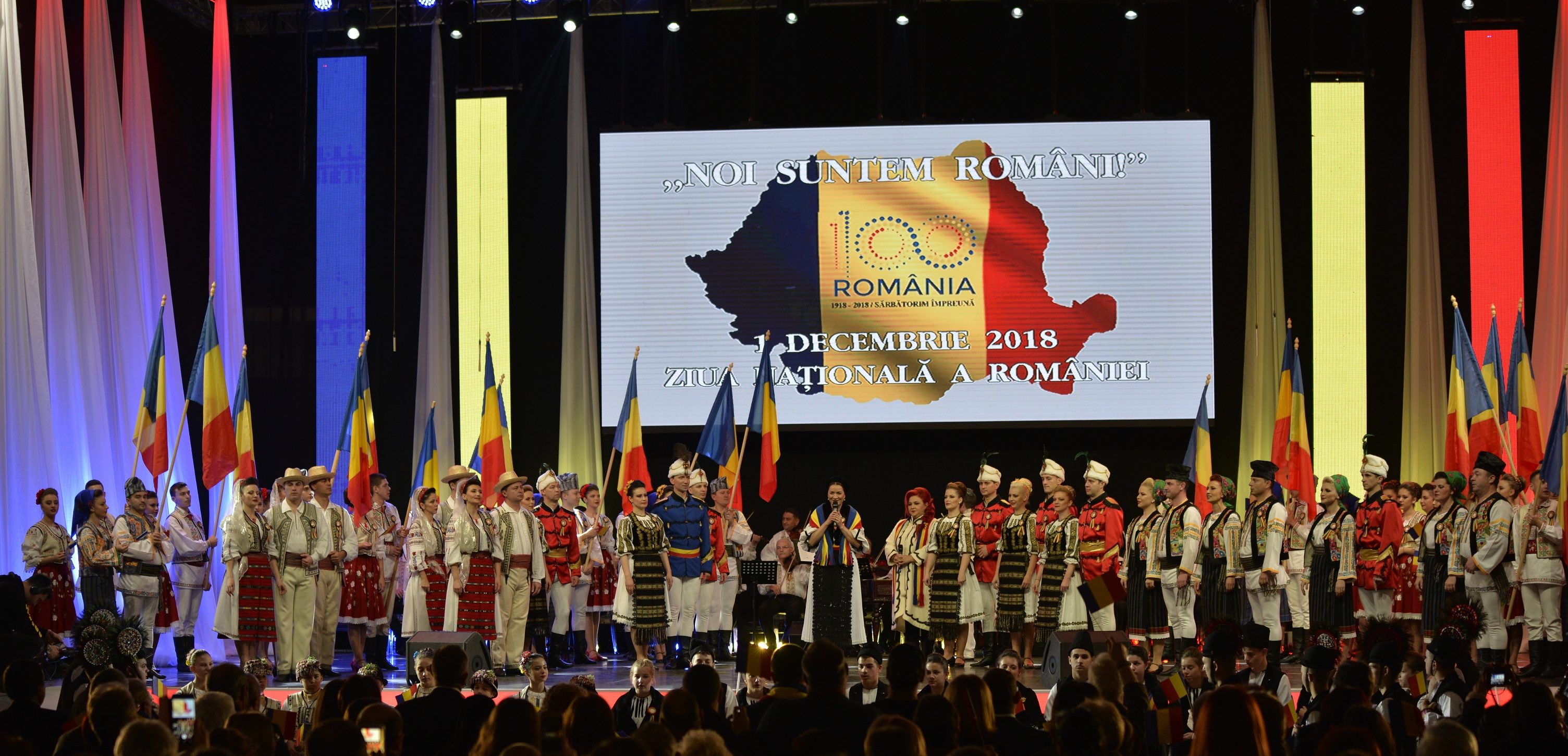 „Noi suntem români!”, spectacol extraordinar dedicat Zilei Naționale a României