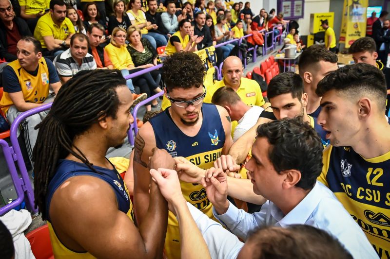 BC CSU Sibiu joacă în deplasare acasă la Steaua București