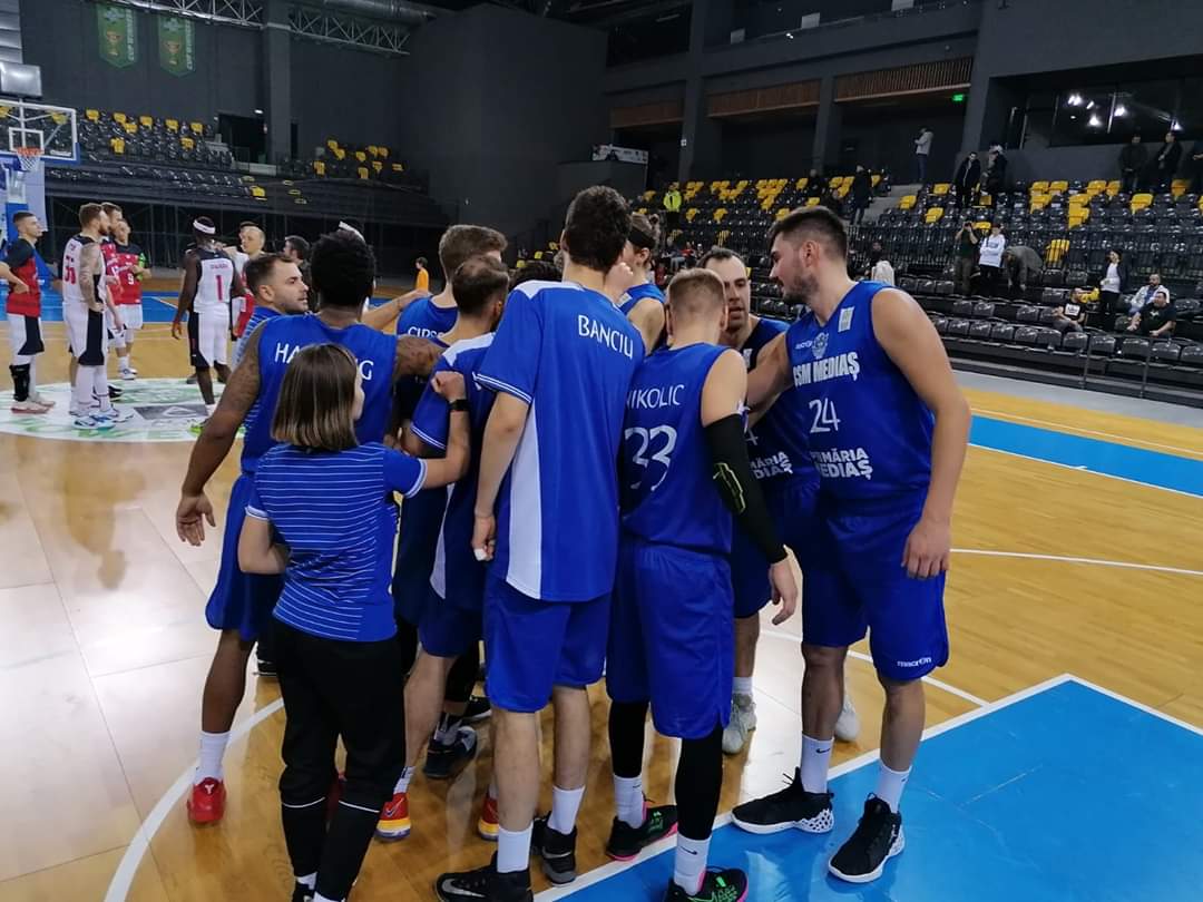 CSM Mediaș: Ne calificăm în Grupa Galbenă, un cadou frumos înainte de sărbători