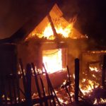 FOTO: Incendiu pe strada Laborator din Copșa Mică