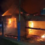 FOTO: Incendiu pe strada Laborator din Copșa Mică