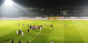 „Câinii roșii”, umiliți pe terenul echipei A.F.C. Hermannstadt