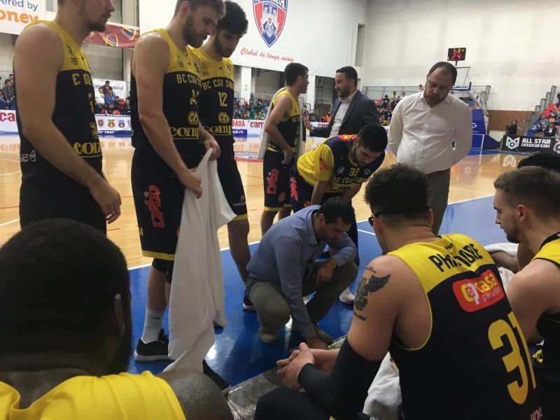 BC CSU Sibiu a învins partida din deplasare Steaua București, scor 74-72