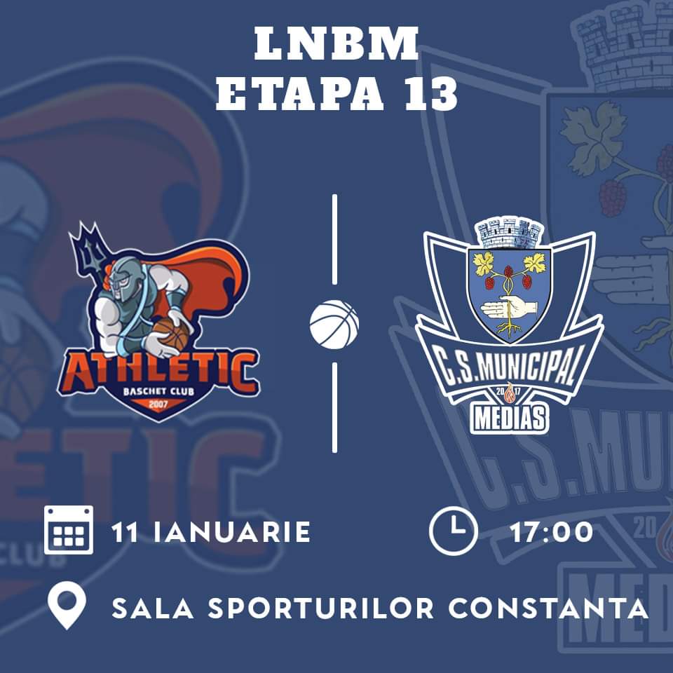 CSM Mediaș, confruntare pe terenul lui Athletic Constanța