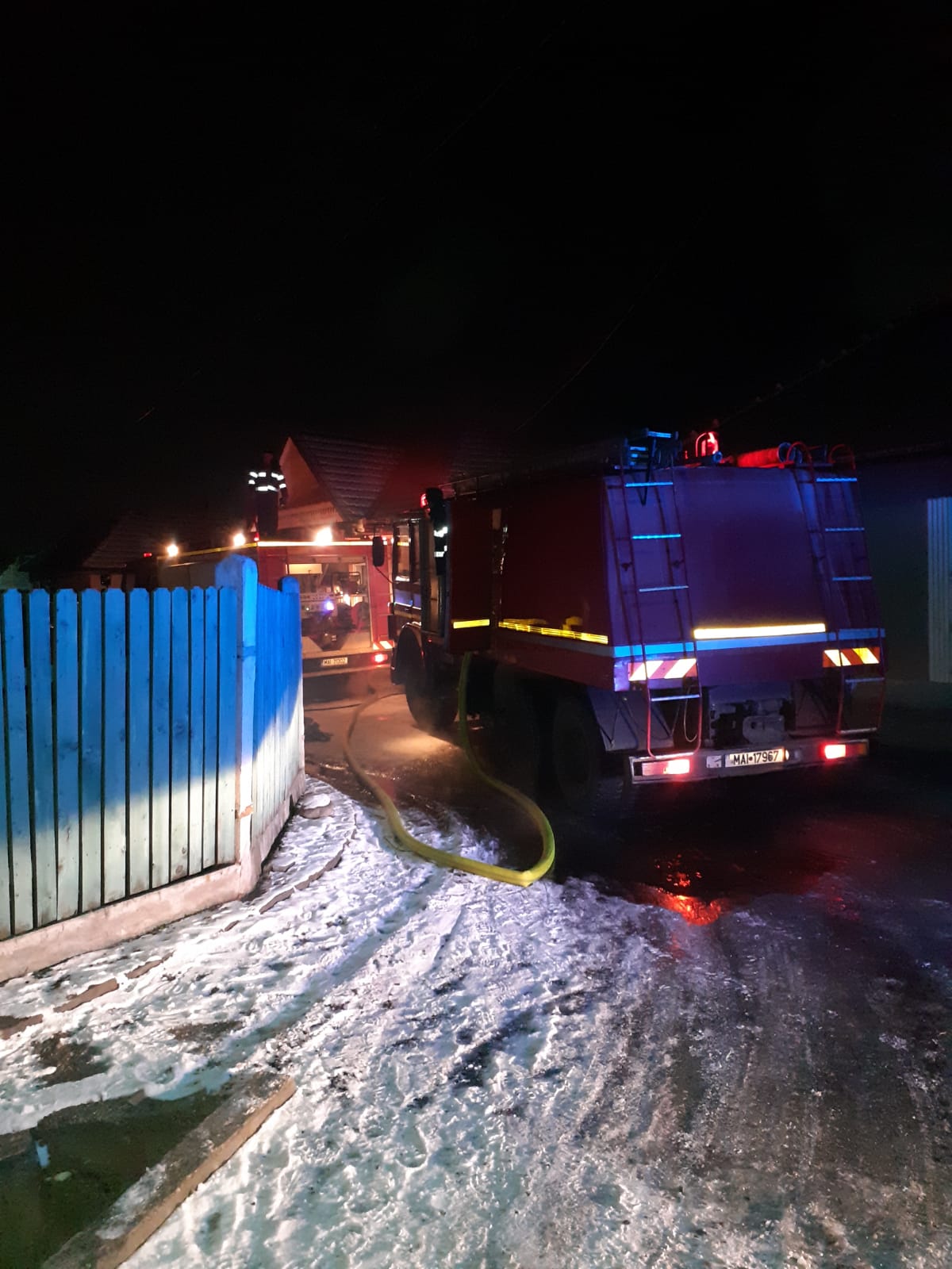 Incendiu la o anexă gospodădească din Copșa Mică